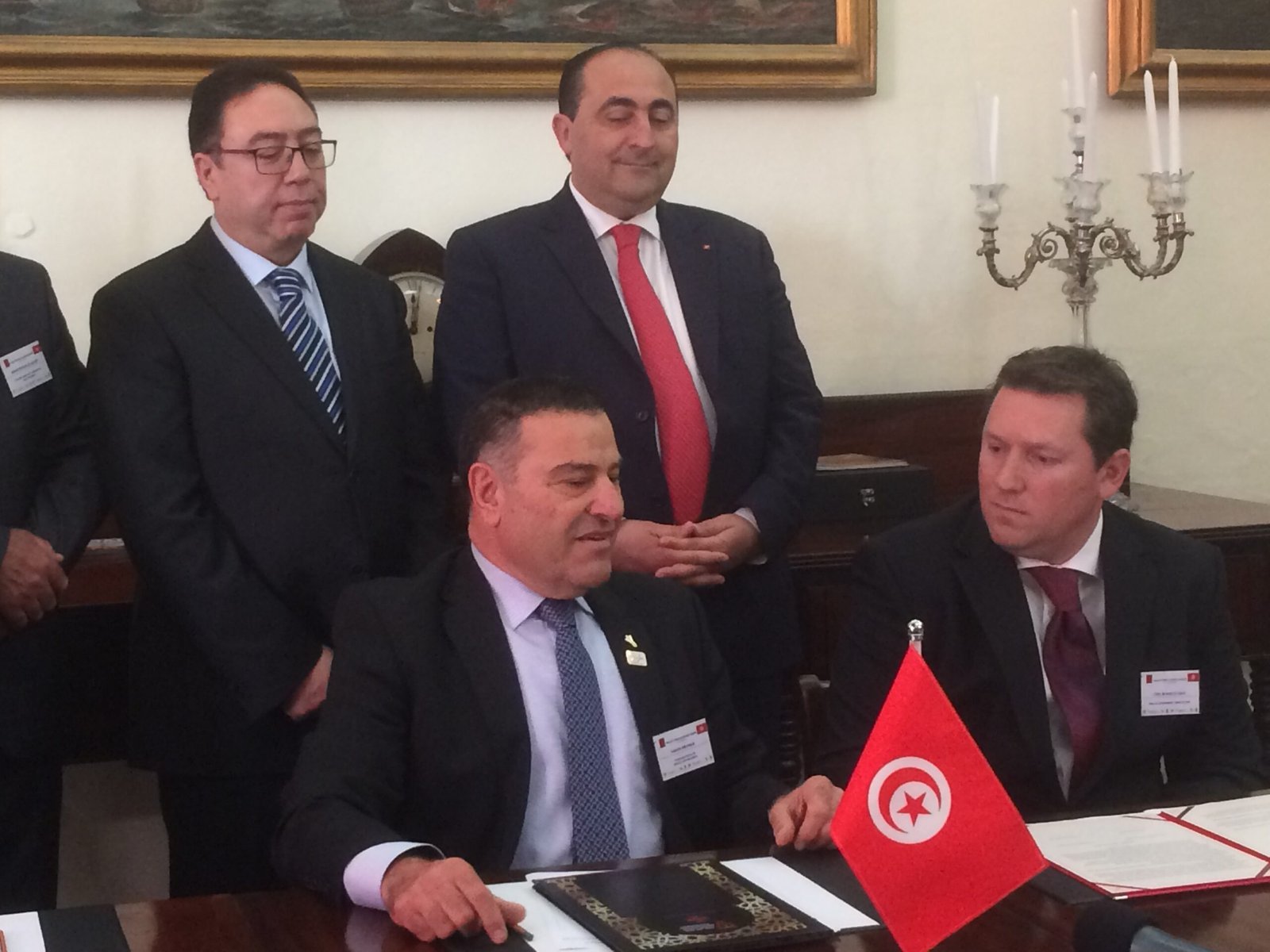 Malte-Tunisie Signature accords de cooperation UPL-MFPA et UGMVT-MVA